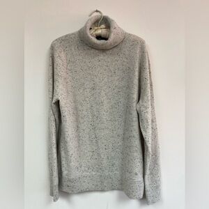 100% Cashmere Donegal Turtleneck Sweater